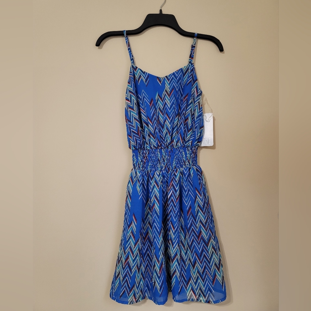NWT love, Fire XS Dress (Royal Blue)